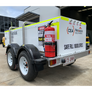 FUEL TRAILER 1250L Self Bunded Low Profile Dual Axle SBHD1250 Rear view