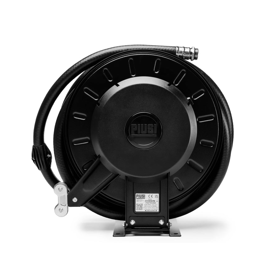 PIUSI Hose Reel Spring Rewind c/w 25mm id x 15m