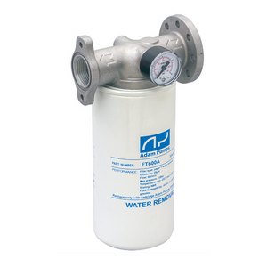 FILTER 25mm 100lpm with Pressure Gauge Particulate and Water Removal FT10XA