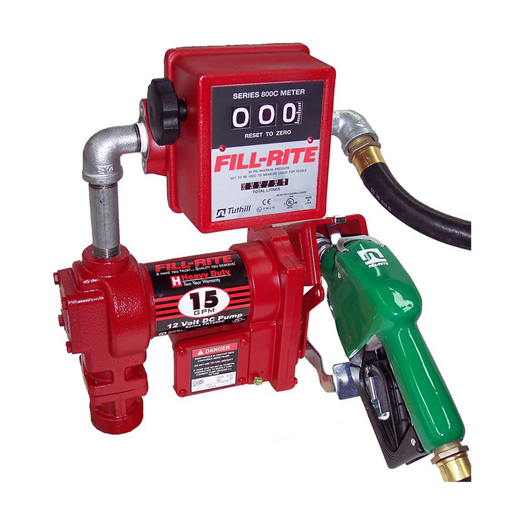 Fill-Rite FR4211GLA Pump Kit 12V DC 76lpm