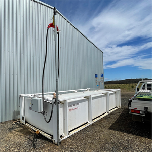 Hose Mast GO Industrial fitted to BOX-11 Self Bunded Tank in NNSW