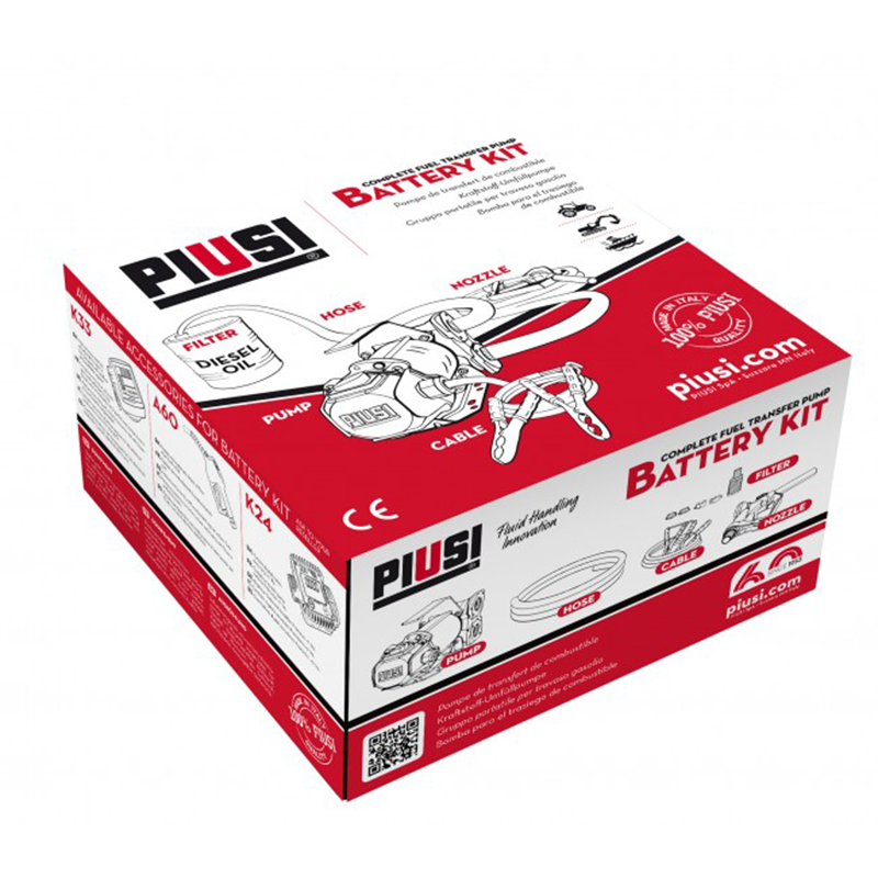 Piusi Battery Kit 300012V Diesel Pump 50lpm F0022500C